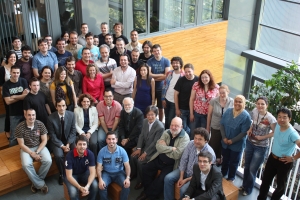 ECSCのチームメンバーと（ミエレス、スペイン 2012年）